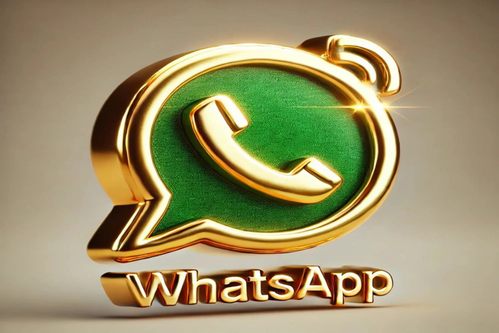 Whatsapp Dourado