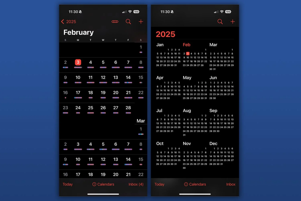 Calendario Apple