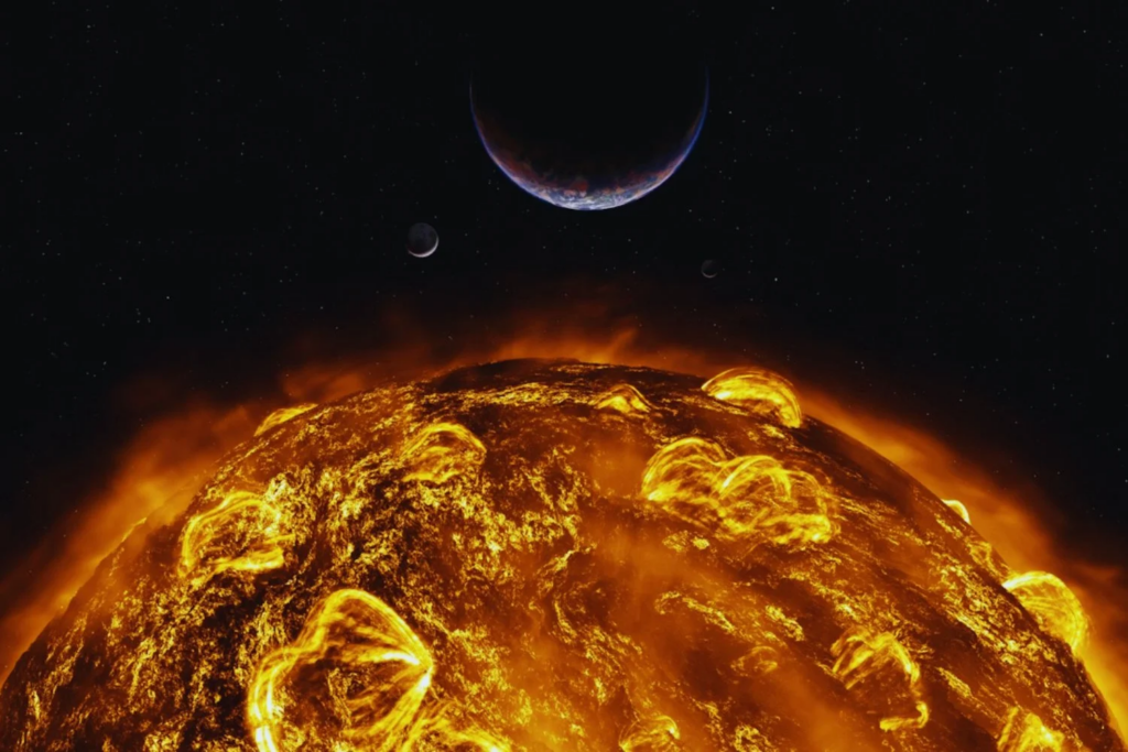 A ‘zona De Combate’ Do Sol