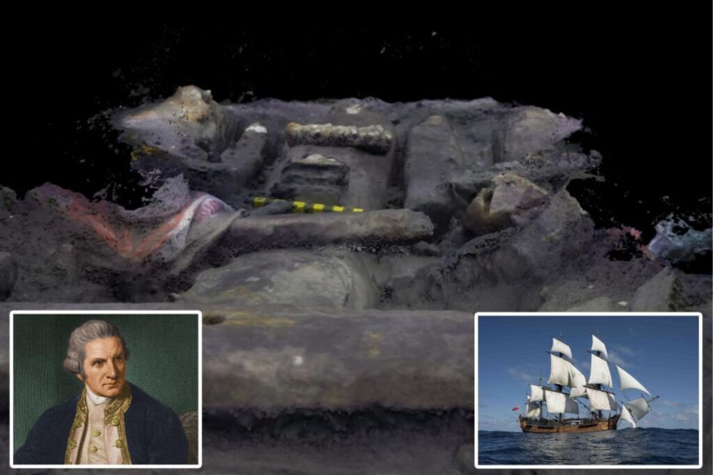 Após séculos submerso, navio perdido de James Cook pode ter sido finalmente encontrado