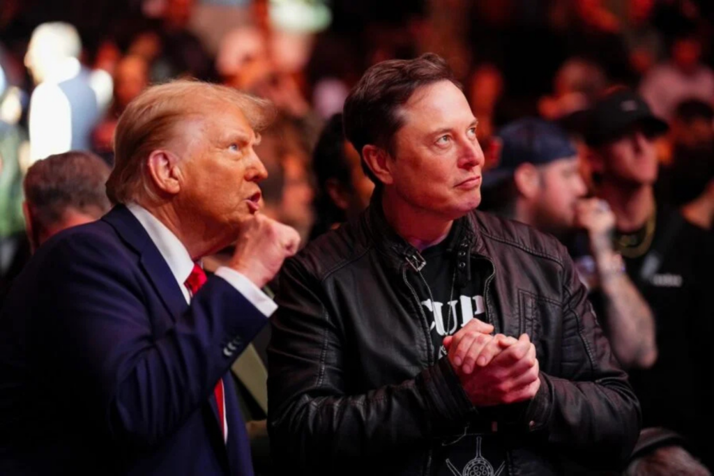 Elon Acusa Trump