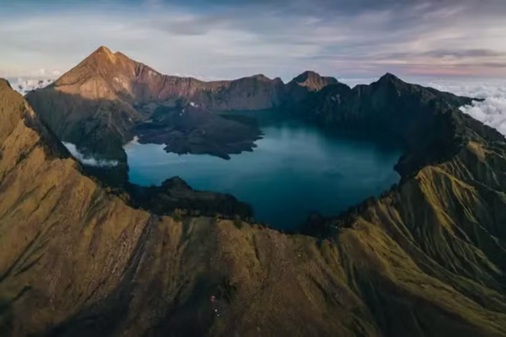 O Parque Nacional Do Monte Rinjani