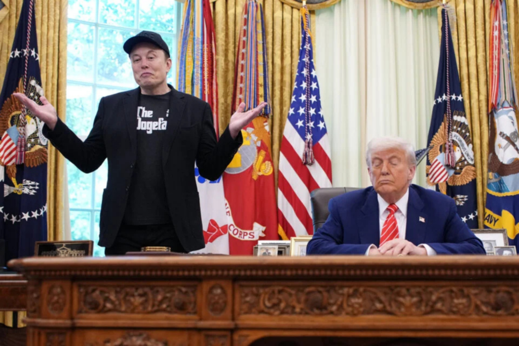 Trump Musk Apologiez