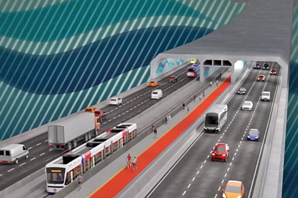 A mesma técnica usada para unir Dinamarca e Alemanha sob o mar será aplicada no primeiro túnel imerso brasileiro, entre Santos e Guarujá