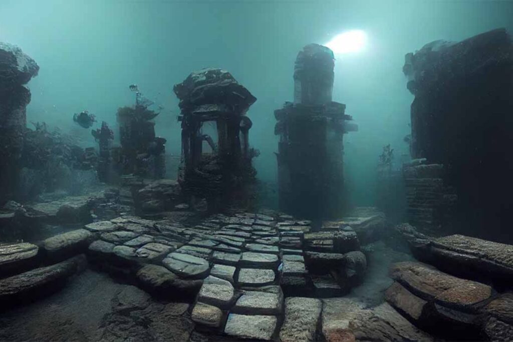 Uma cidade com estruturas imponentes e objetos luxuosos foi descoberta no fundo do Mar Tirreno e revela um passado desconhecido sobre Roma