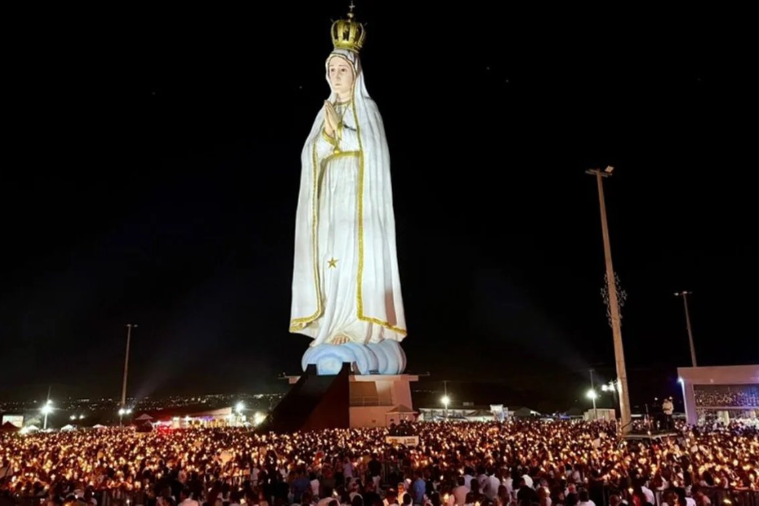 Brasil Inaugura Estátua De Nossa Senhora De Fátima Maior Que O Cristo Redentor — E Quer Transformá La Em Novo Polo De Turismo ReligiOSo