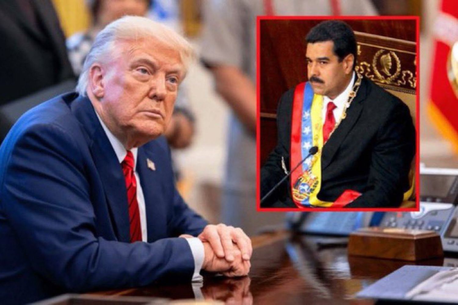 Trump sinaliza possível diálogo com Maduro em meio à tensão no Caribe