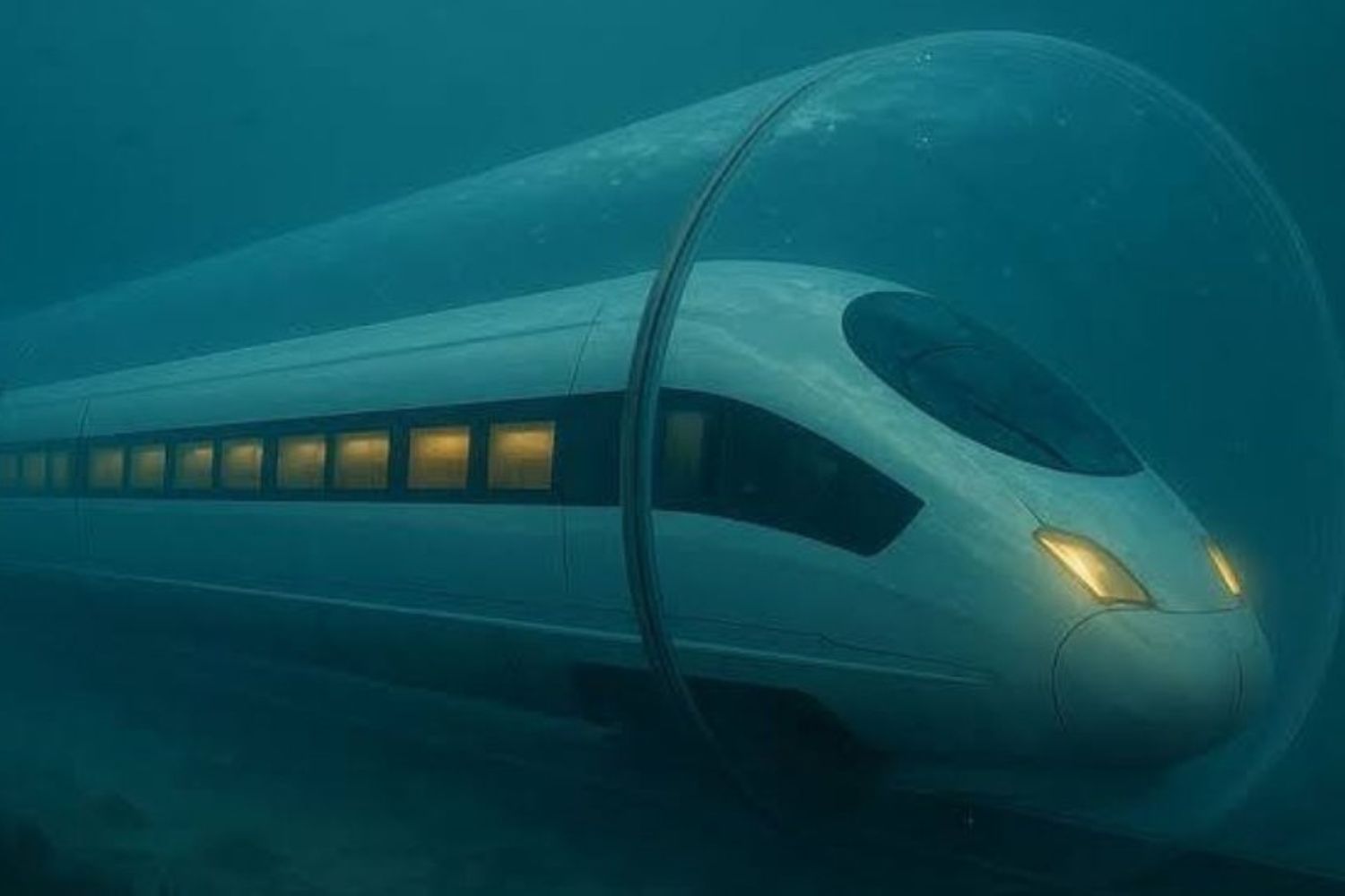 China quer ligar continentes com trem submarino em minutos