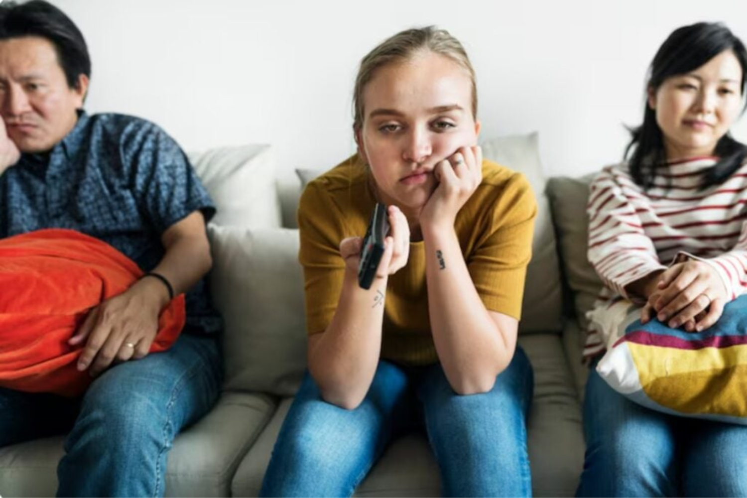 Adolescente Parece Ignorar Conselhos