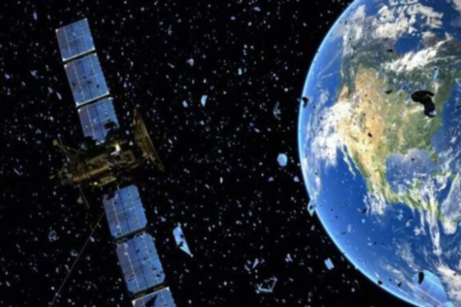 Algo totalmente invisível viaja a 28.000 km por hora ao redor da Terra. É, sem dúvida, a maior ameaça para nossos satélites e astronautas