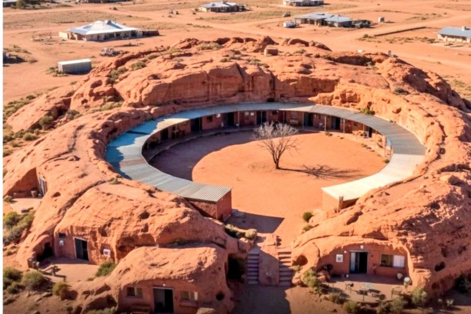 A cidade onde morar embaixo da Terra virou questão de sobrevivência