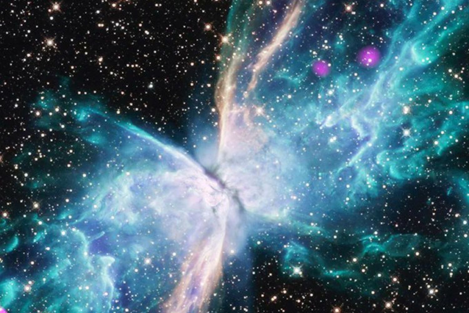 Nova imagem revela segredos da “borboleta cósmica”