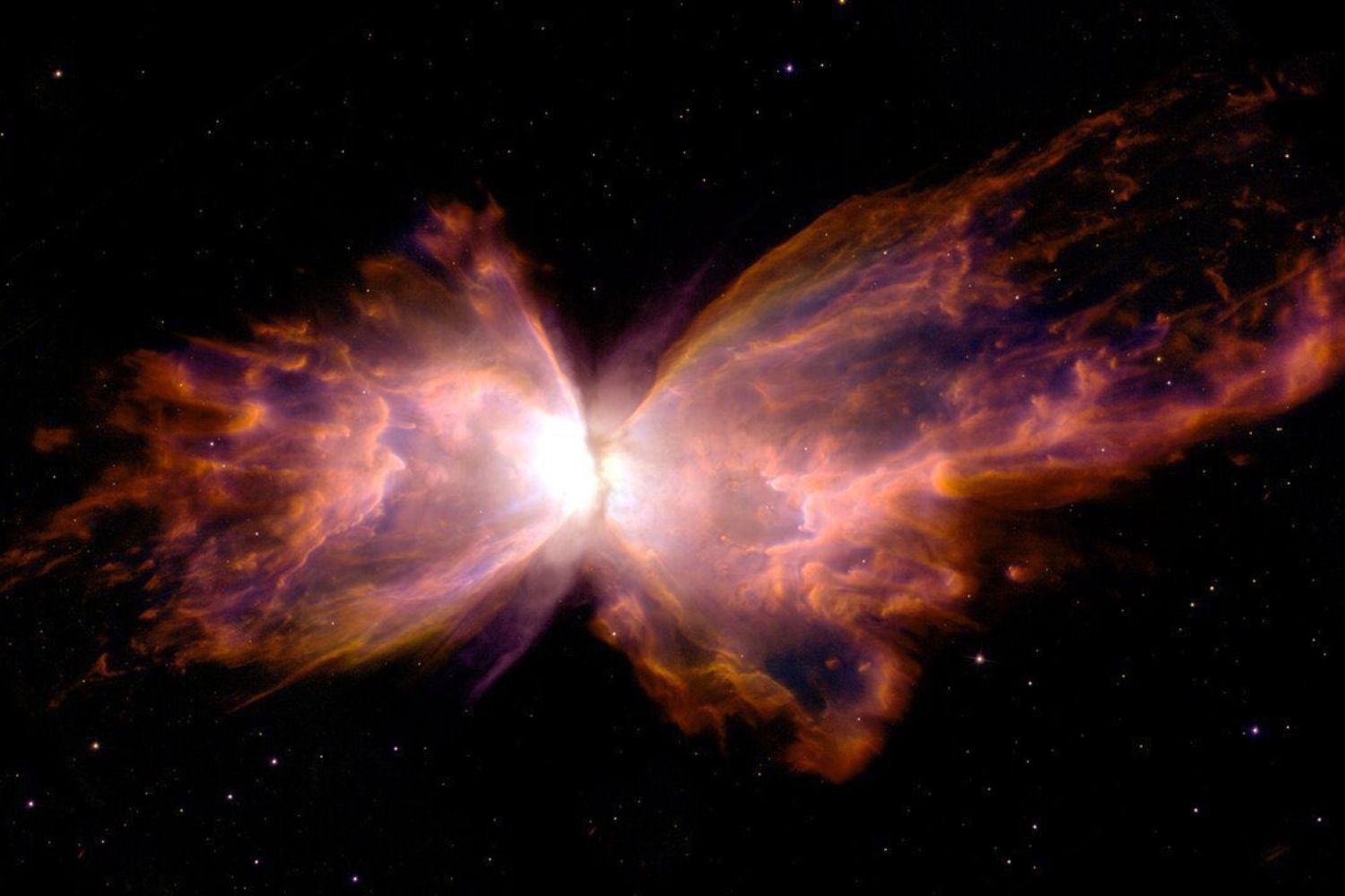 Nova imagem revela segredos da “borboleta cósmica”