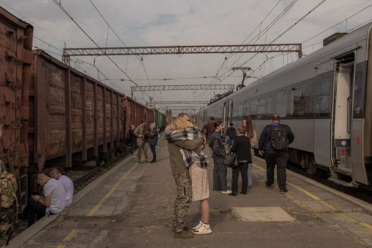 O “trem do amor”: a viagem que desafia a guerra na Ucrânia