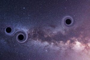 Três buracos negros ativos no mesmo sistema: a fusão cósmica que surpreendeu astrônomos