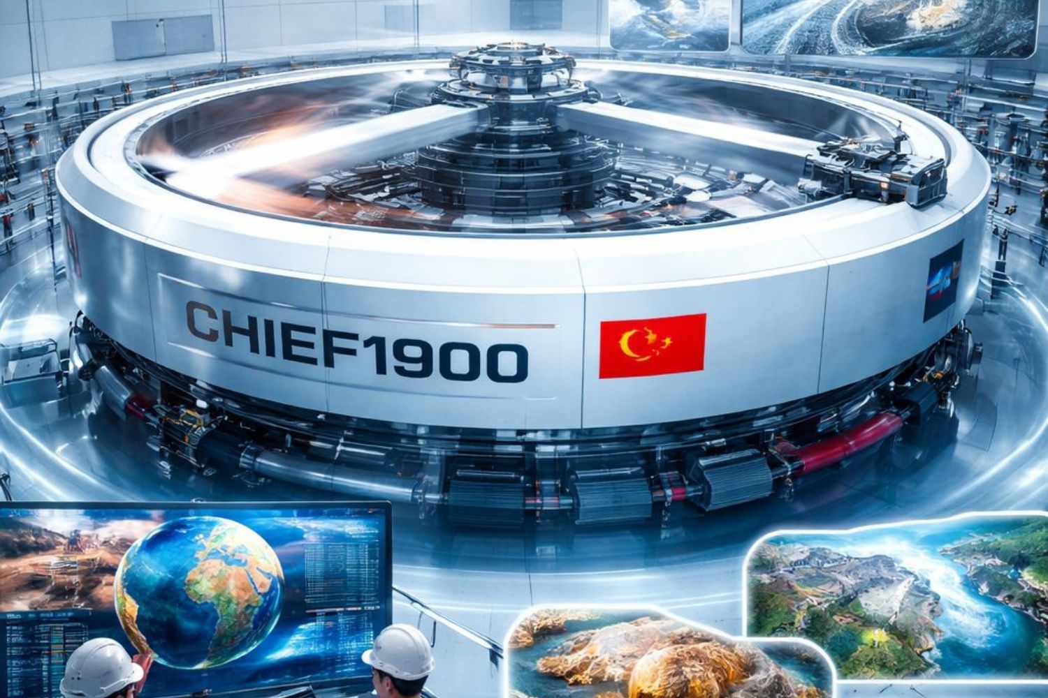 A máquina da China que cria gravidade extrema para prever desastres naturais