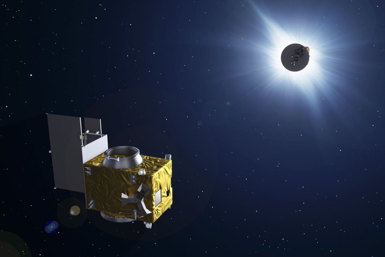 Cientistas “apagam” o Sol no espaço e o que surge surpreende