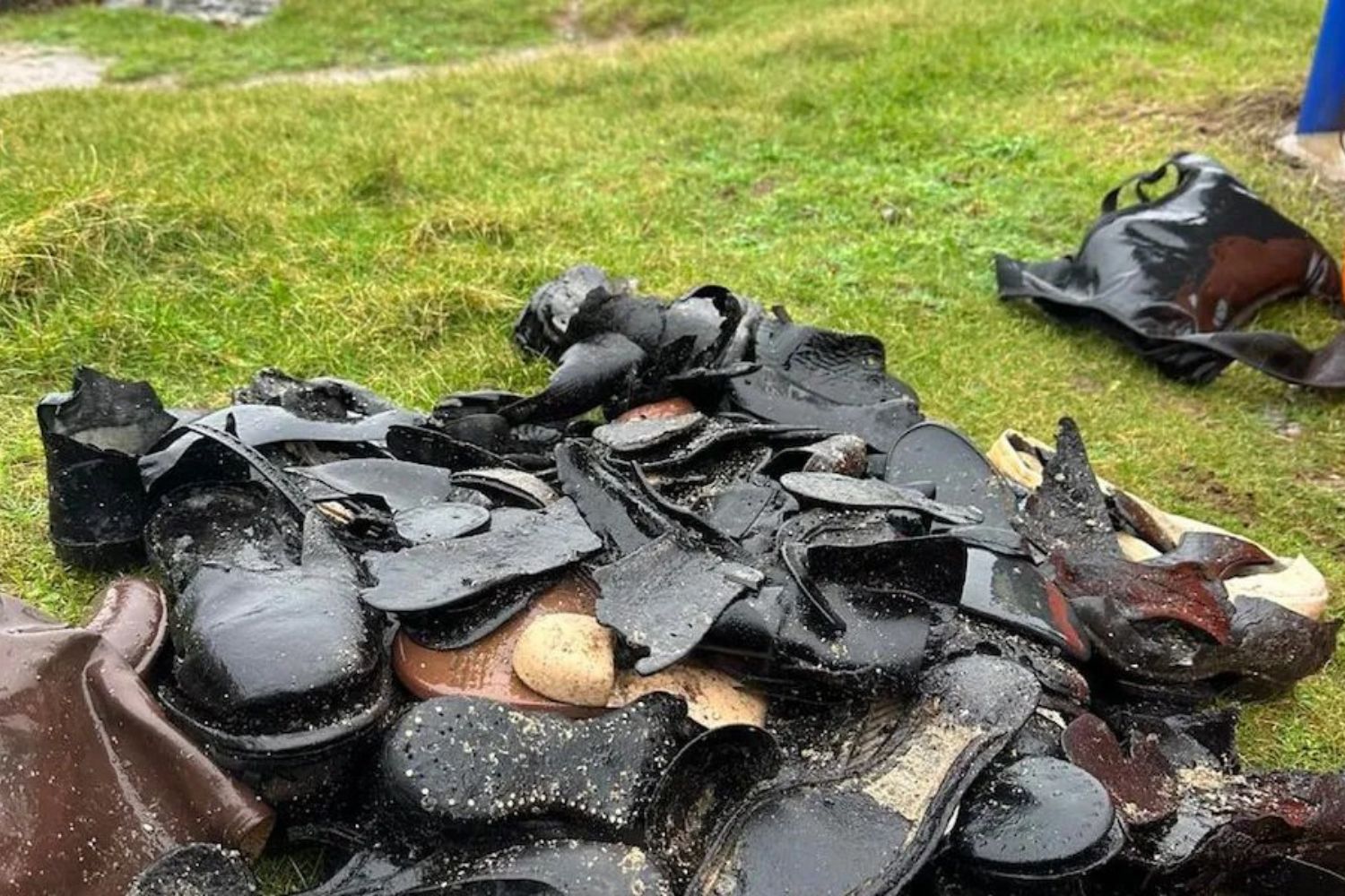 O mar começou a devolver botas da Era Vitoriana