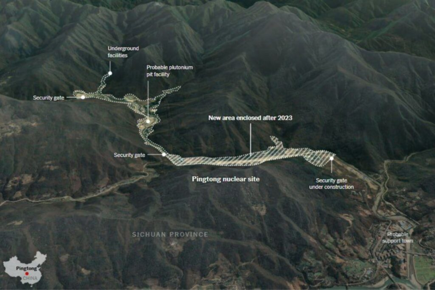 Instalações Nucleares Da China1