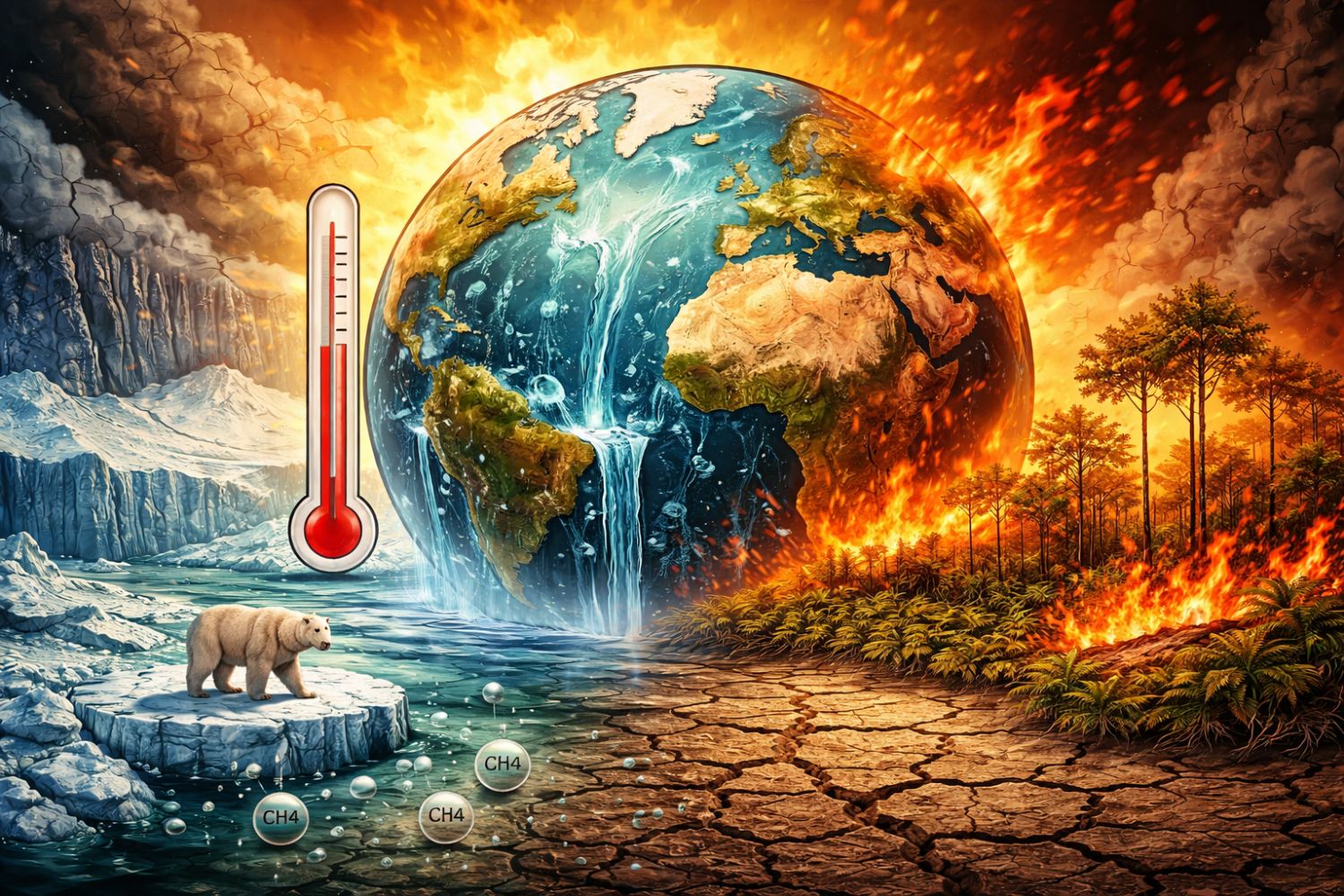 A Terra pode estar se aproximando de um ponto sem volta — e os sinais já apareceram