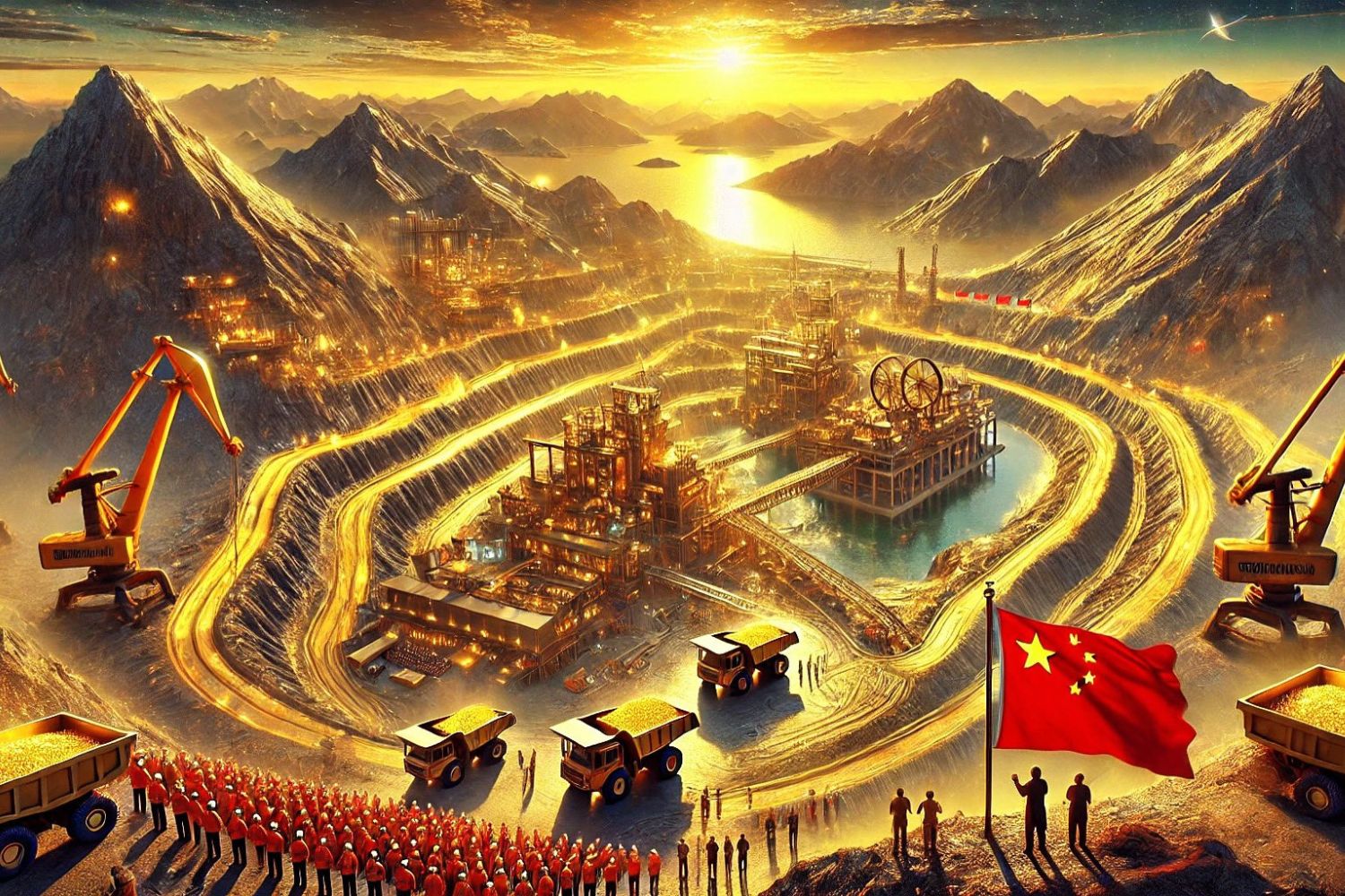 China encontra enorme reserva de ouro em Hunan que pode valer R$ 428 bilhões
