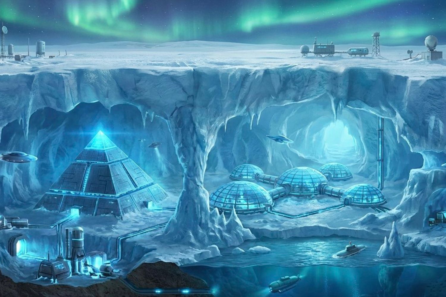 Cientistas investigam anomalia gravitacional gigante sob a Antártida