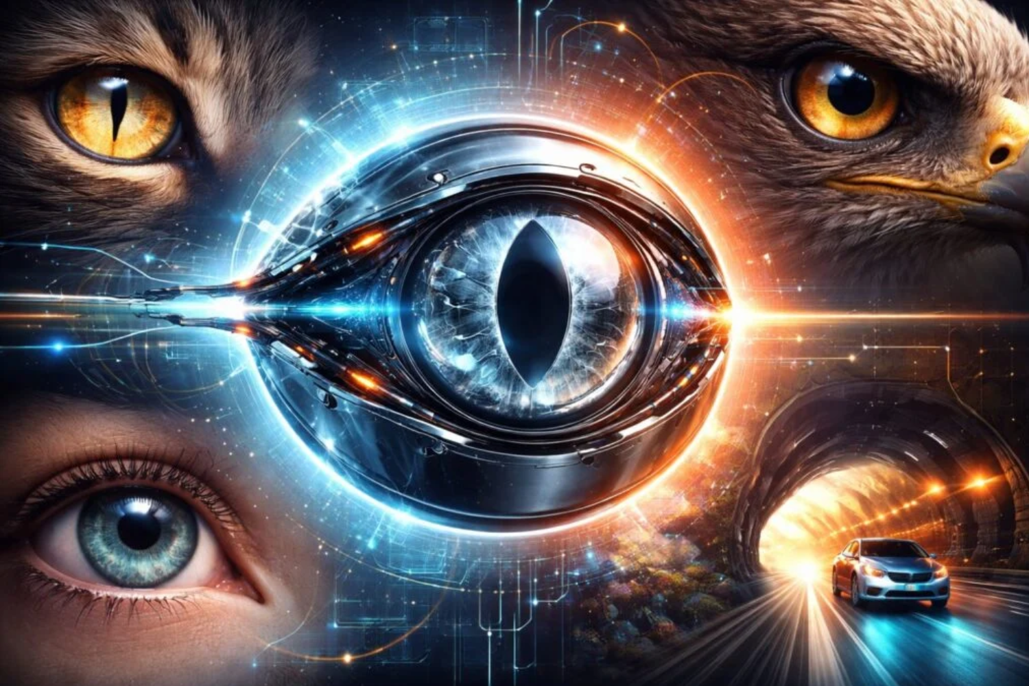 Visão Artificial Com Pupila De Metal Líquido