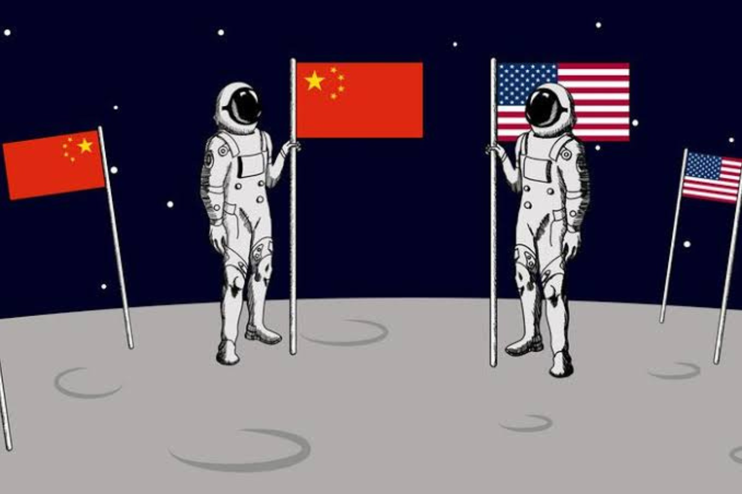 China Já Estuda Onde Pousará Sua Primeira Missão Tripulada Na Lua