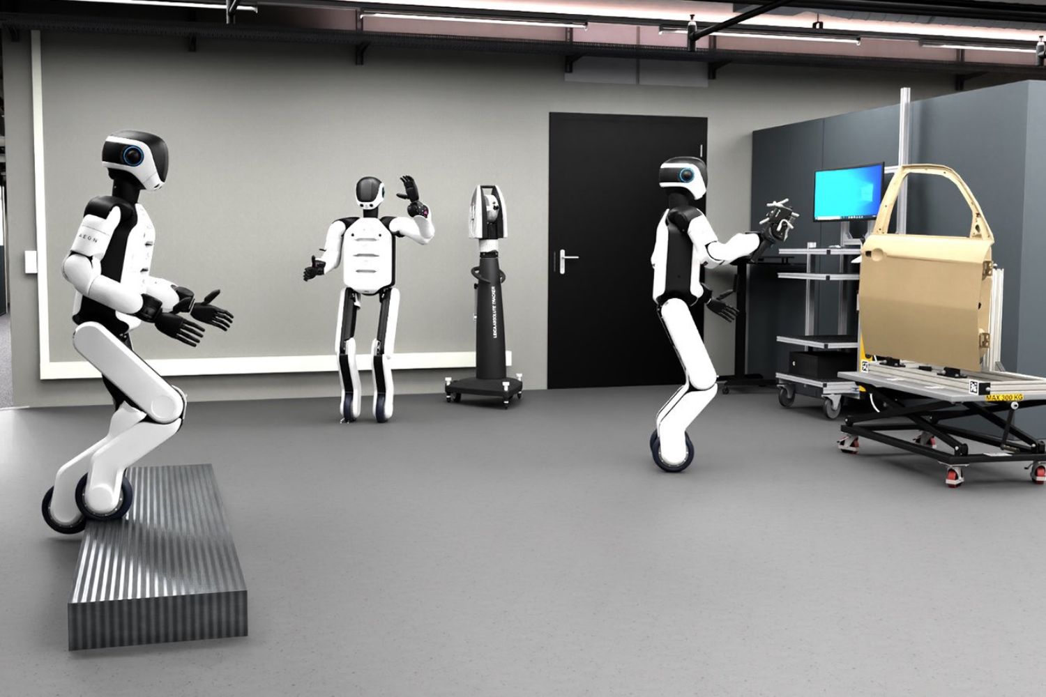 BMW colocou robôs humanoides para trabalhar em fábricas e a indústria europeia está observando de perto