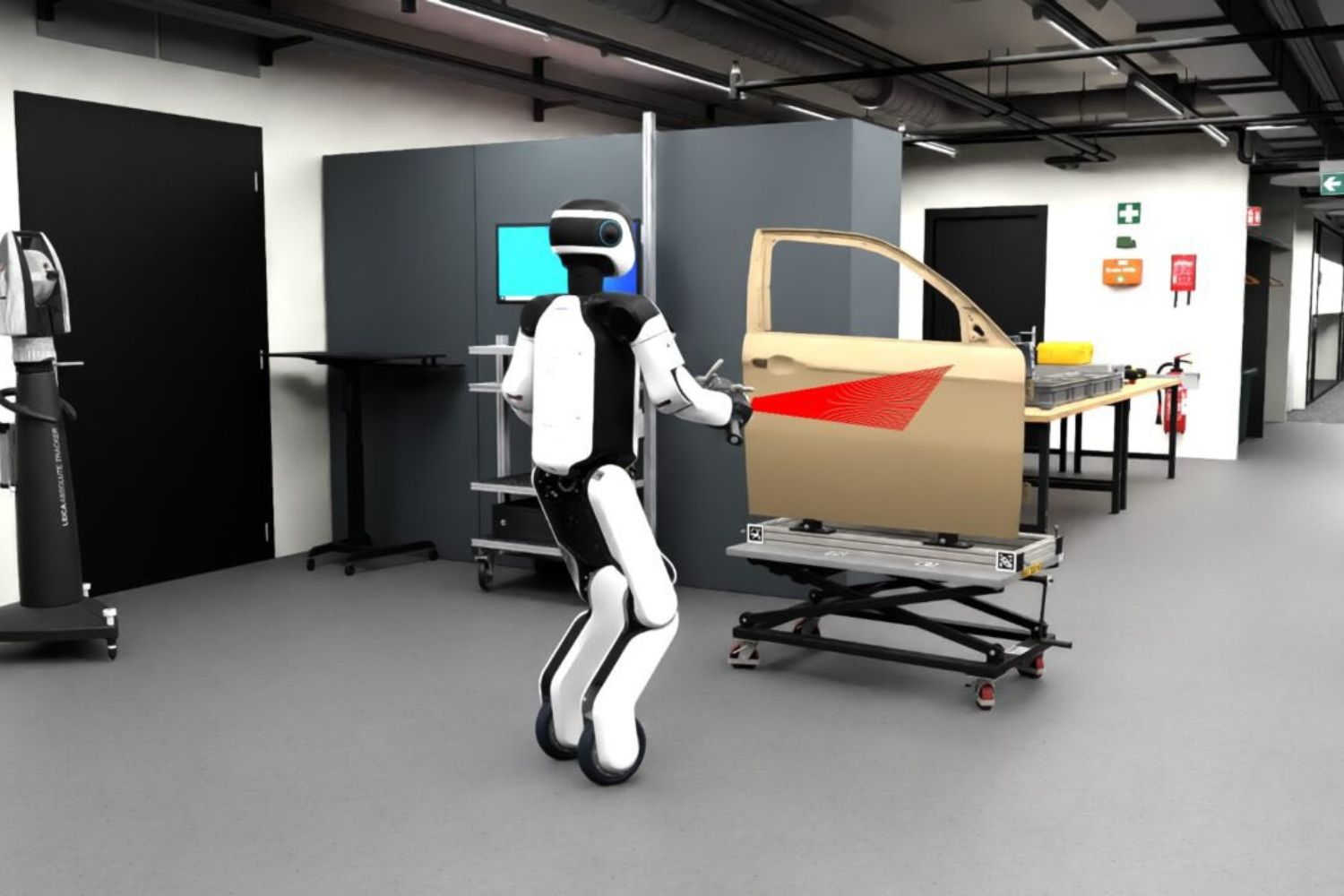 BMW colocou robôs humanoides para trabalhar em fábricas e a indústria europeia está observando de perto