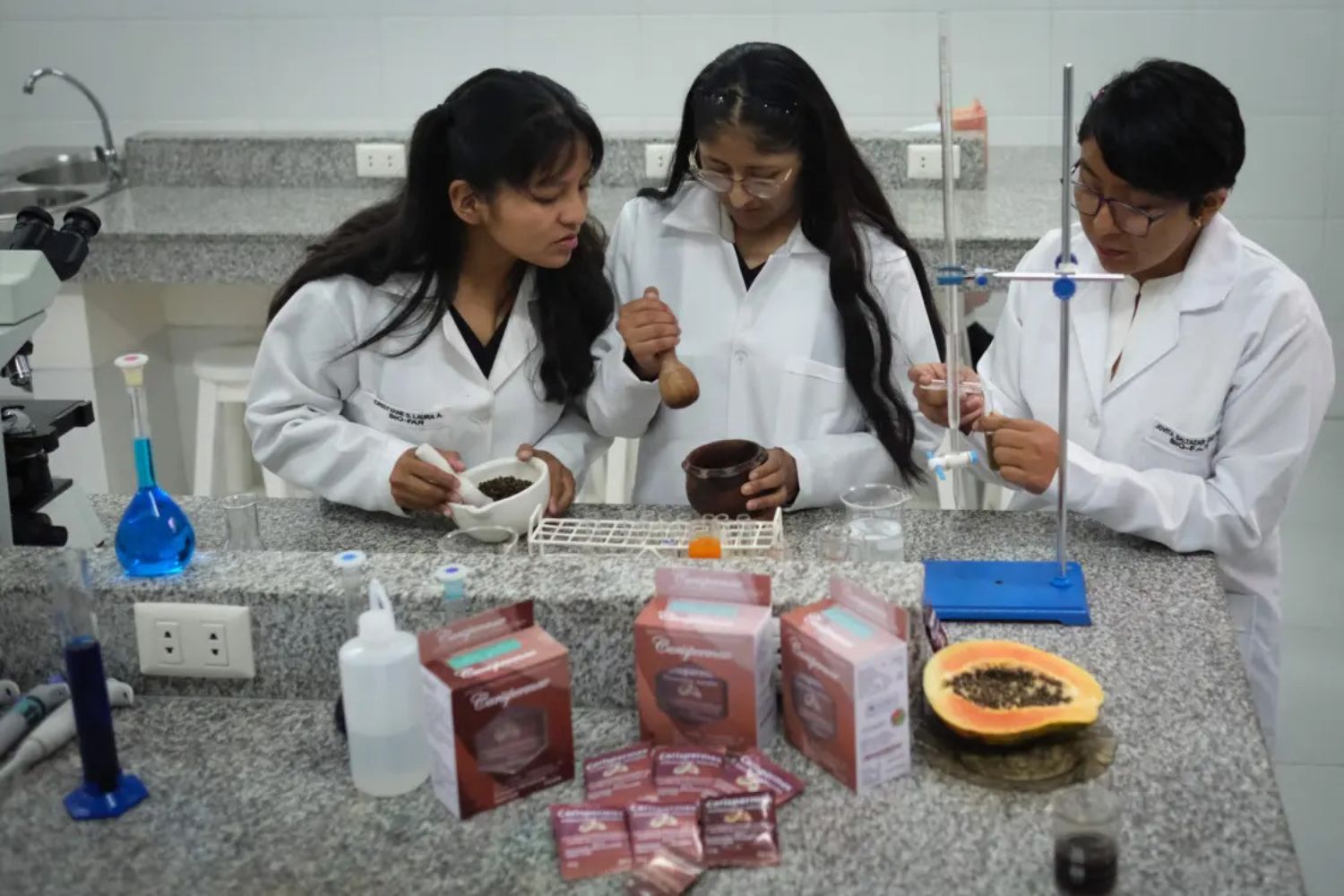Estudantes desenvolvem método contraceptivo masculino com semente de mamão