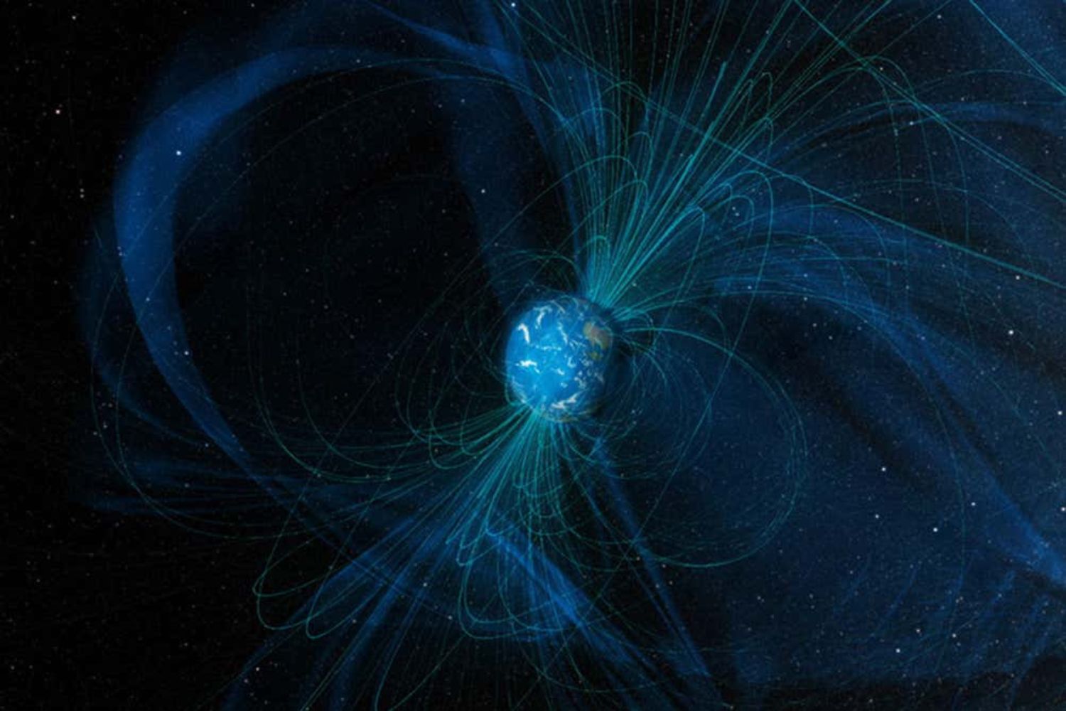 Lua recebe proteção parcial contra radiação graças ao campo magnético da Terra