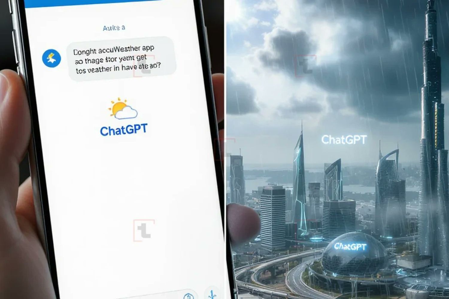 Agora dá para ver o clima direto no ChatGPT