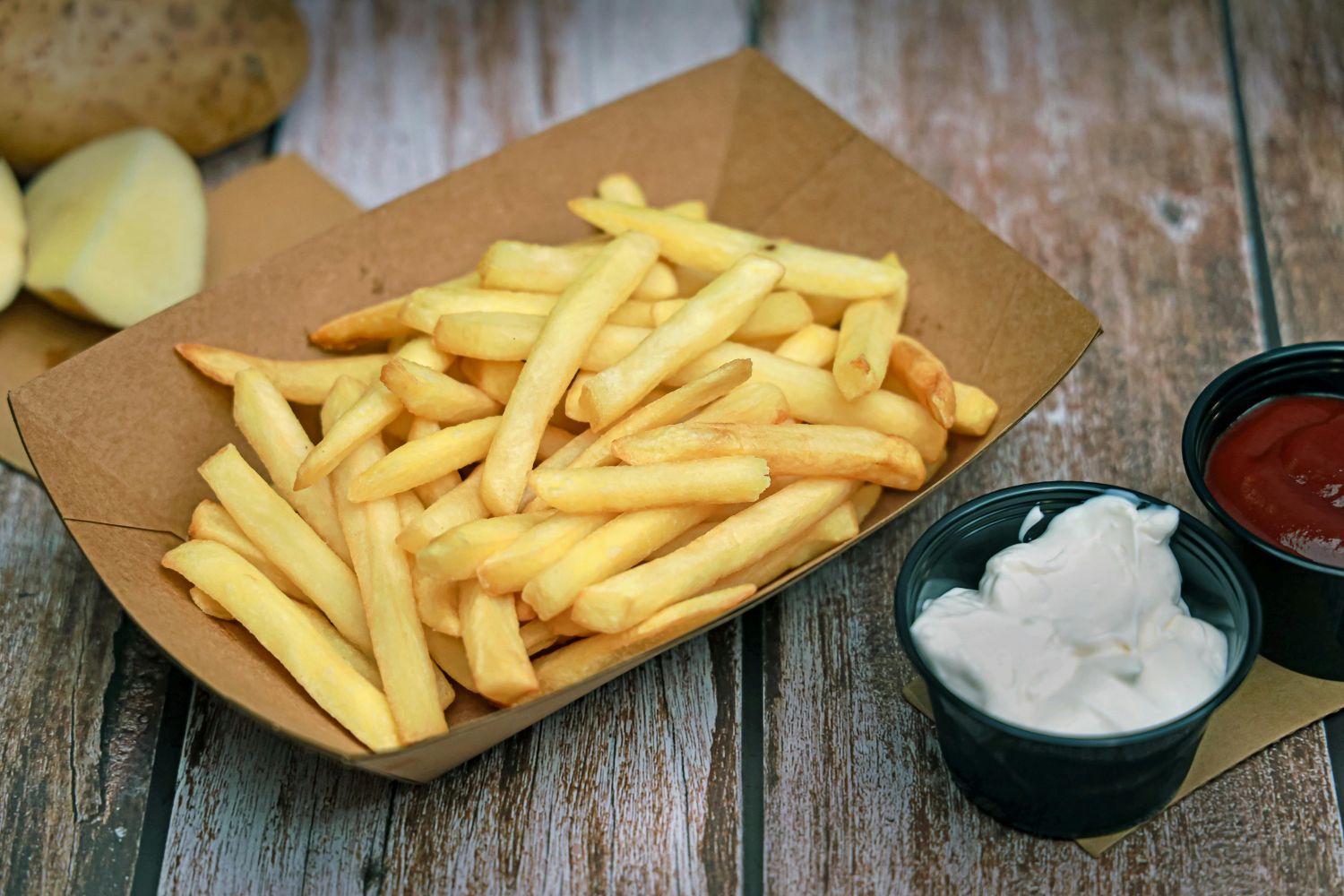 O motivo curioso pelo qual batatas cozidas ficam escuras