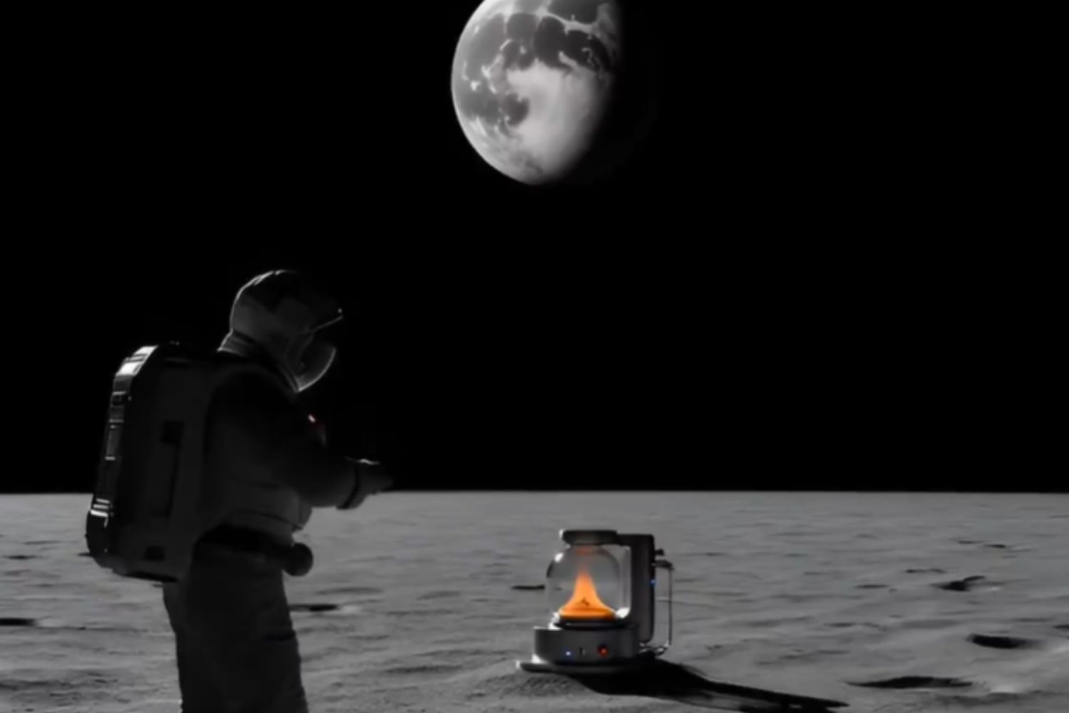 A Nasa quer acender um fogo na Lua, mas o motivo por trás disso é mais sério do que parece