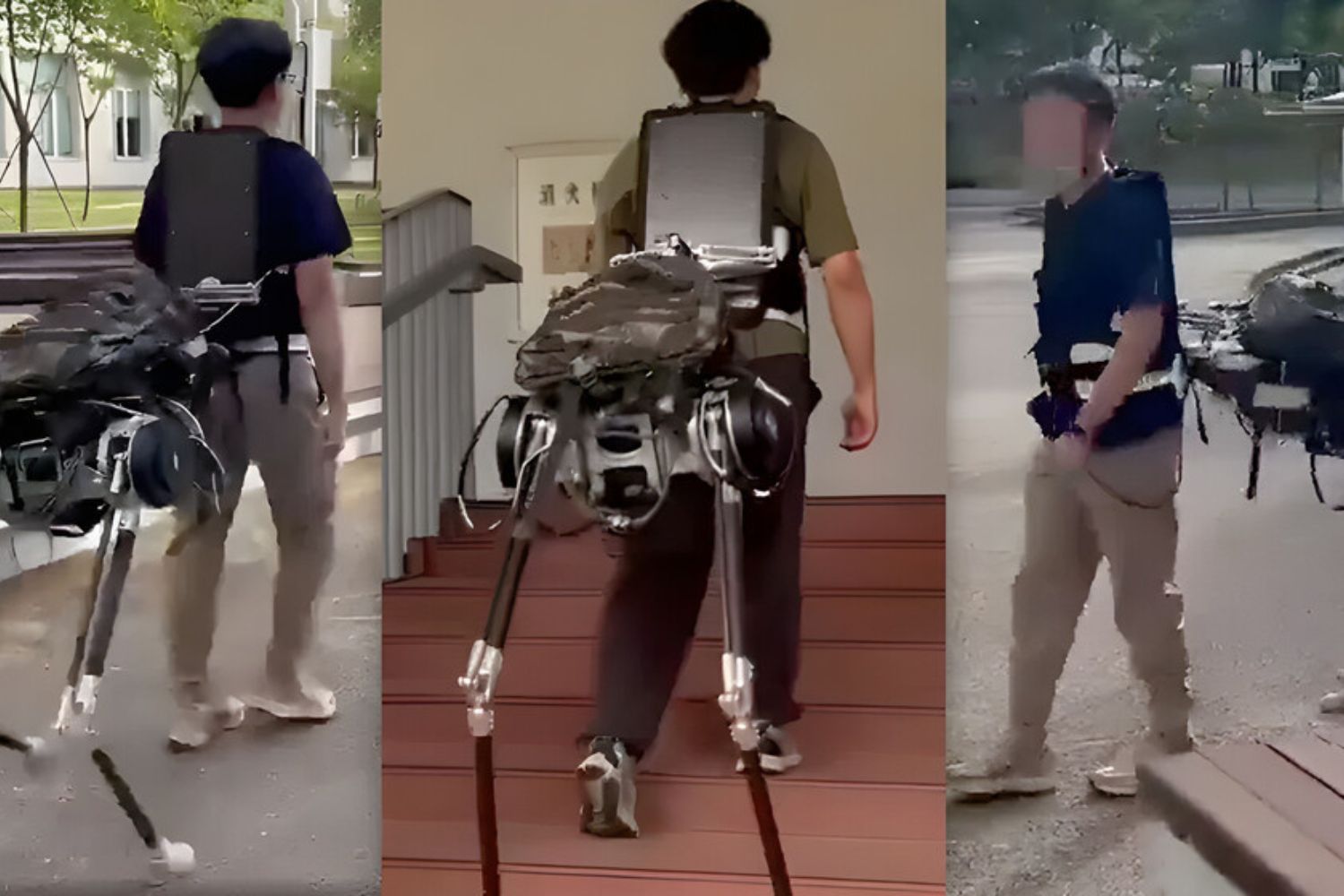 China cria exoesqueleto que transforma humanos em “centauros”