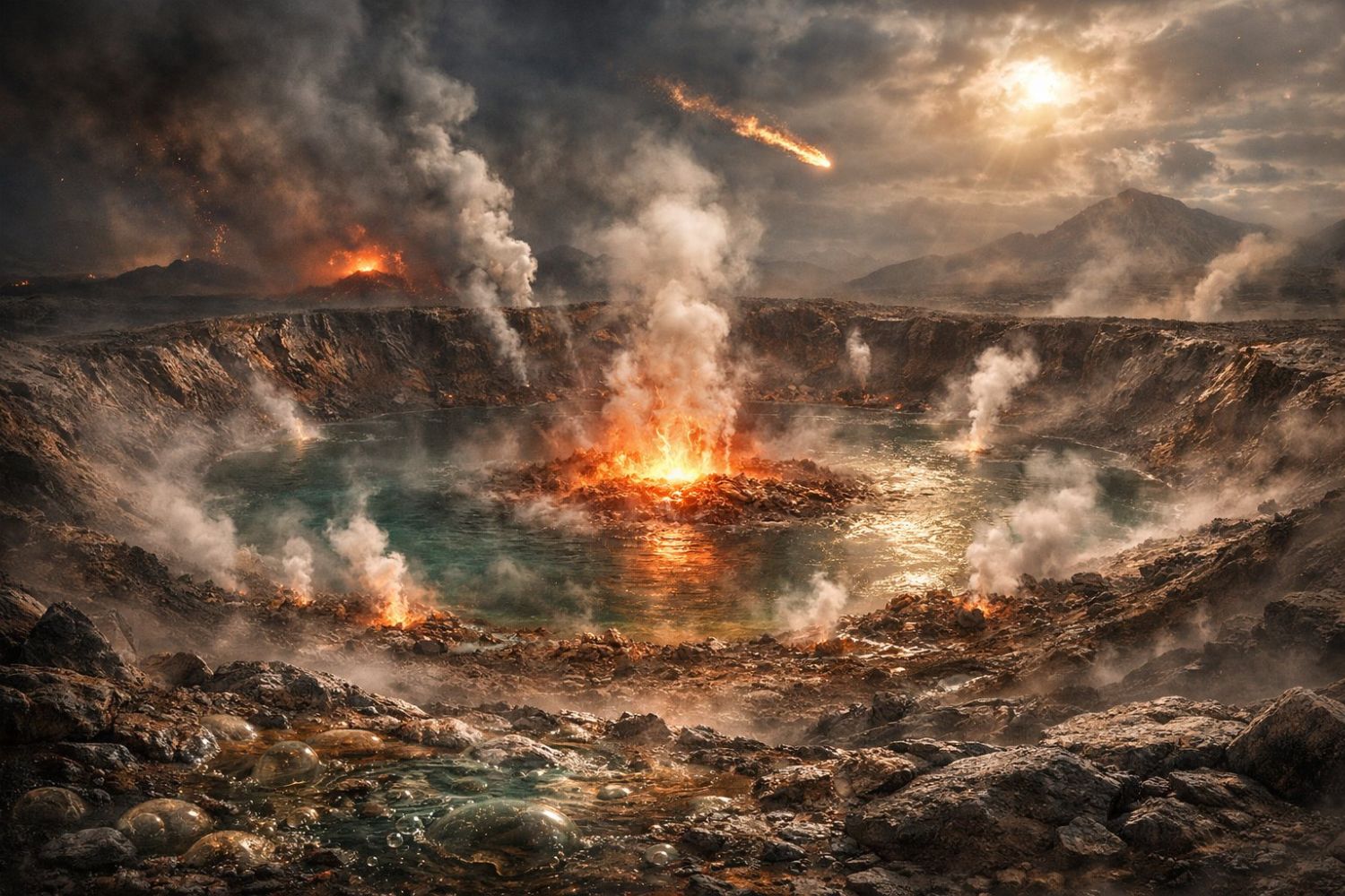 Cientistas encontram pista inesperada sobre a origem da vida na Terra