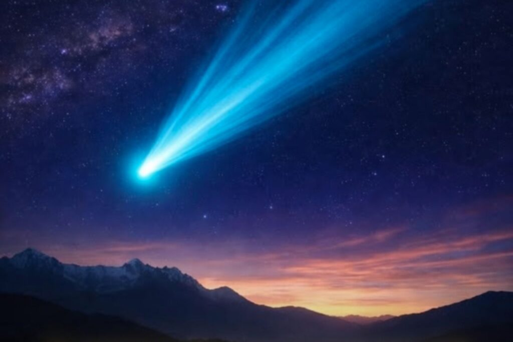 Um visitante raro vai cruzar o céu em abril — e pode não voltar por milhares de anos