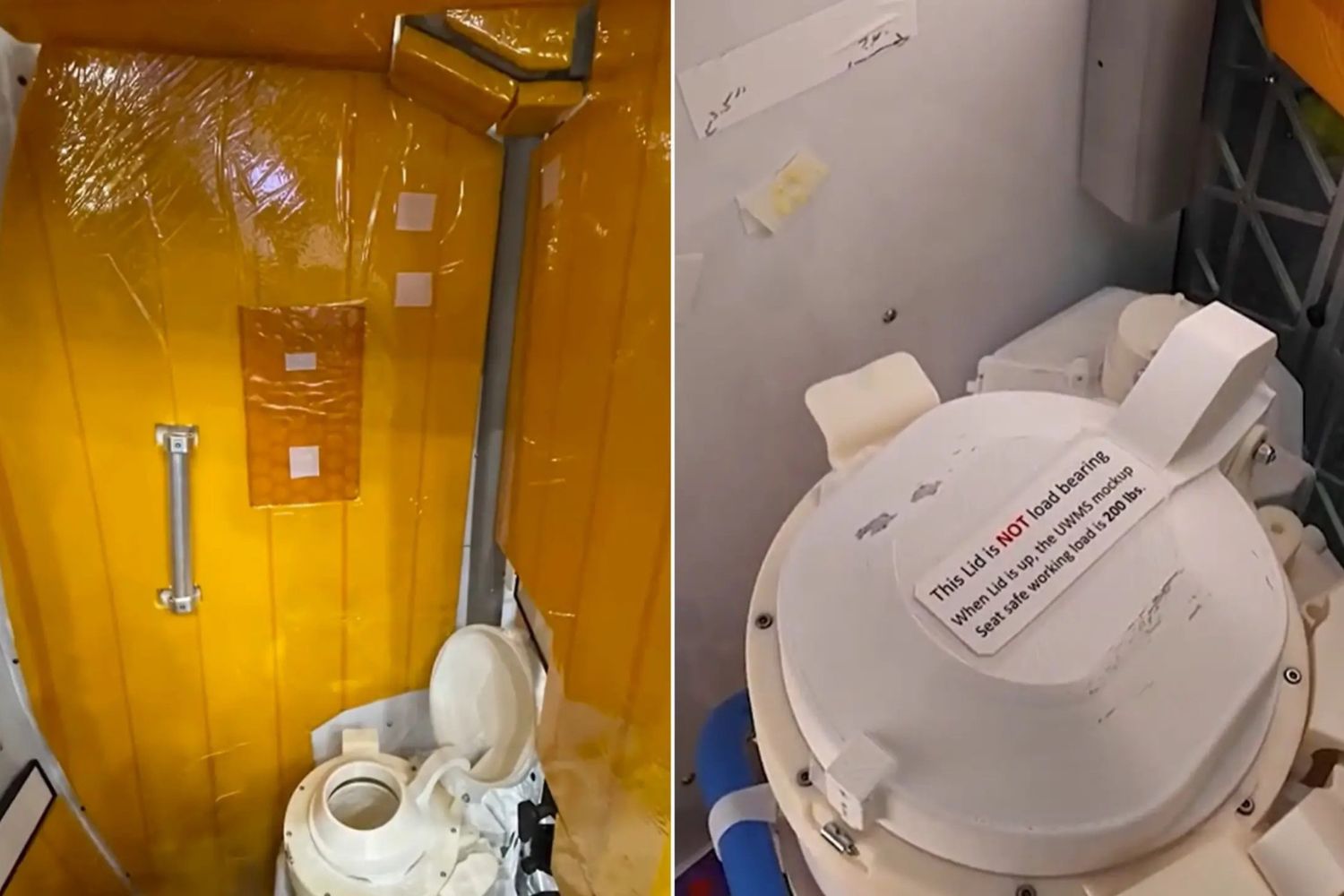 Luz de falha no banheiro da Orion chama atenção no início da missão Artemis II