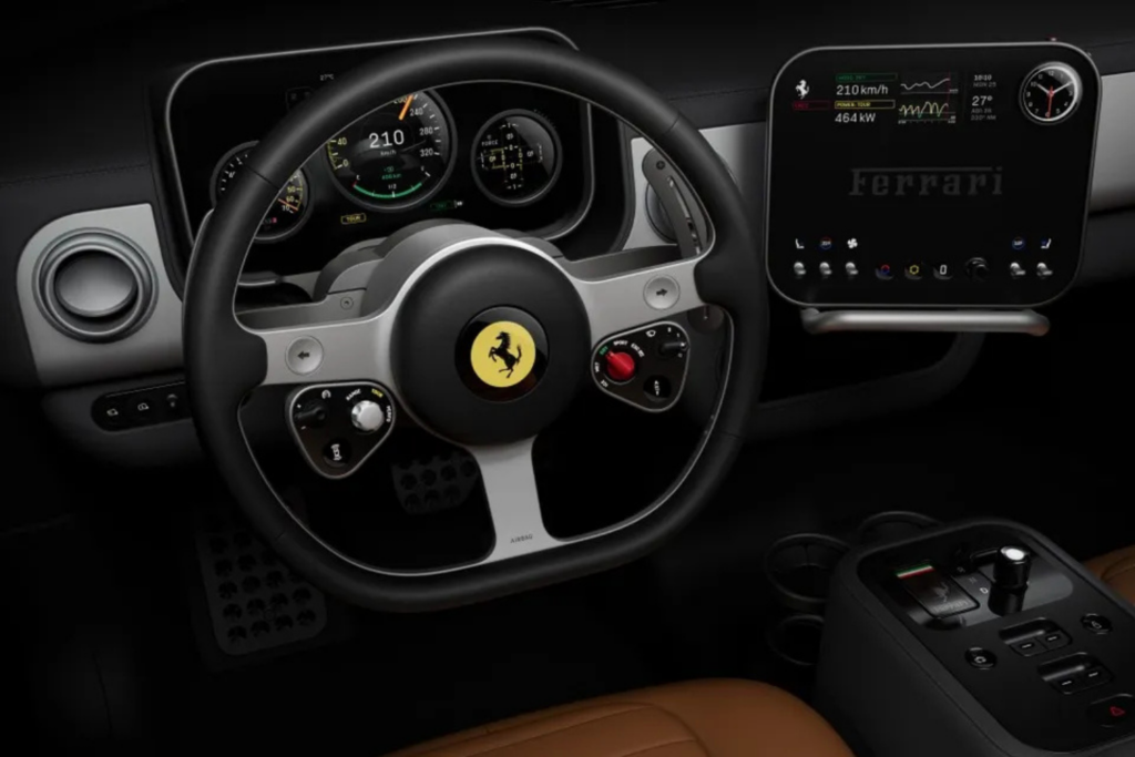 A Ferrari Finalmente Revelou Seu Primeiro Carro Elétrico