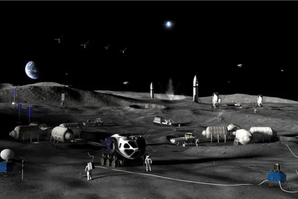 Drones, veículos e módulos gigantes: assim será a futura base lunar americana