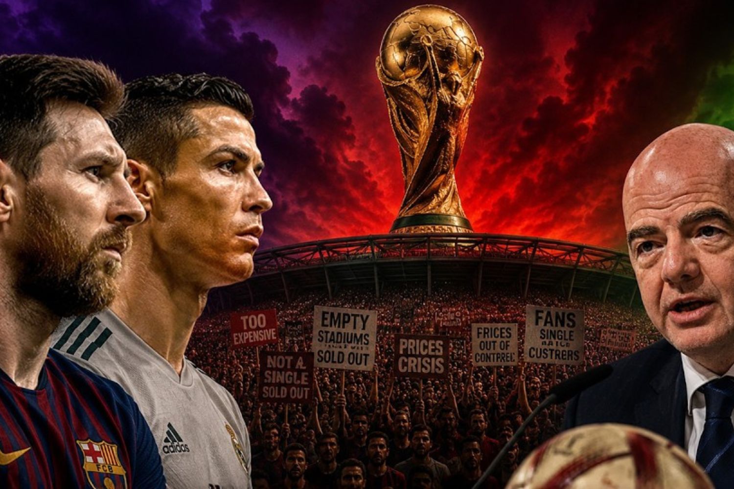 A FIFA pode ser obrigada a reduzir preços da Copa após baixa procura