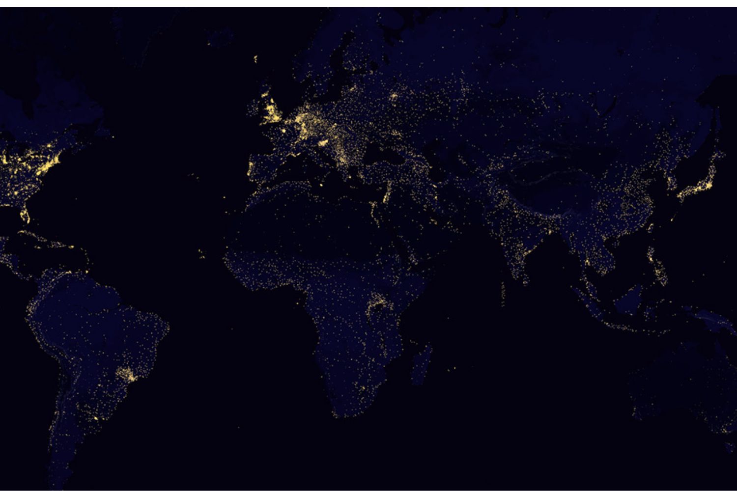 Os mapas noturnos da NASA revelaram algo estranho acontecendo com as luzes da Terra