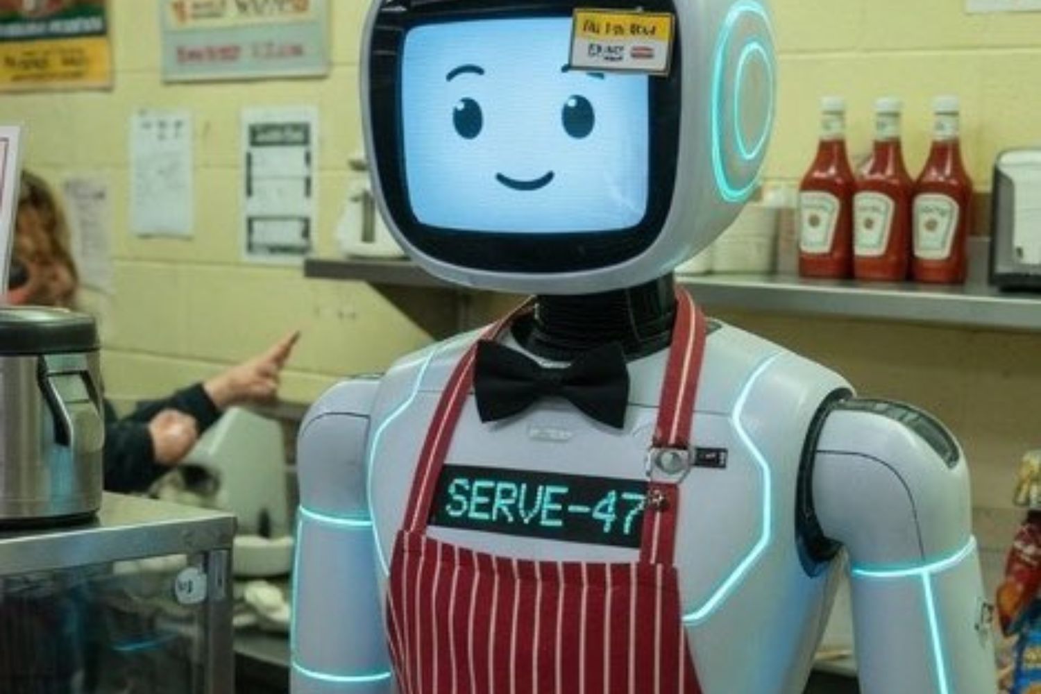A cafeteria controlada por IA que começou a assustar até os próprios funcionários