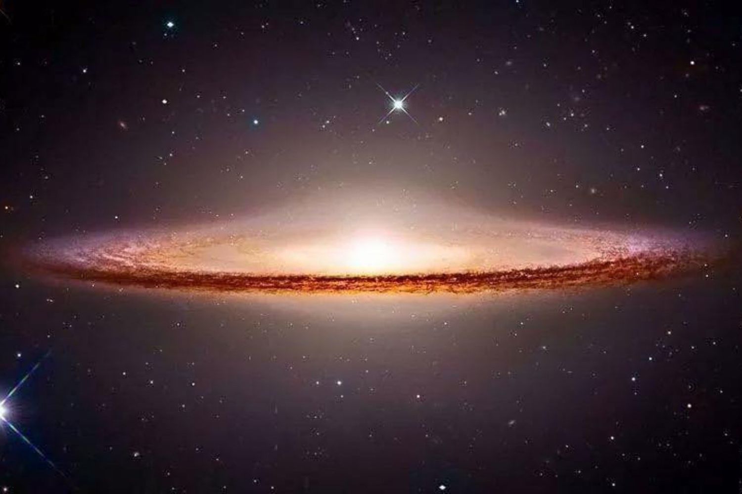 Cientistas descobrem halo invisível gigantesco ao redor da galáxia do Sombrero