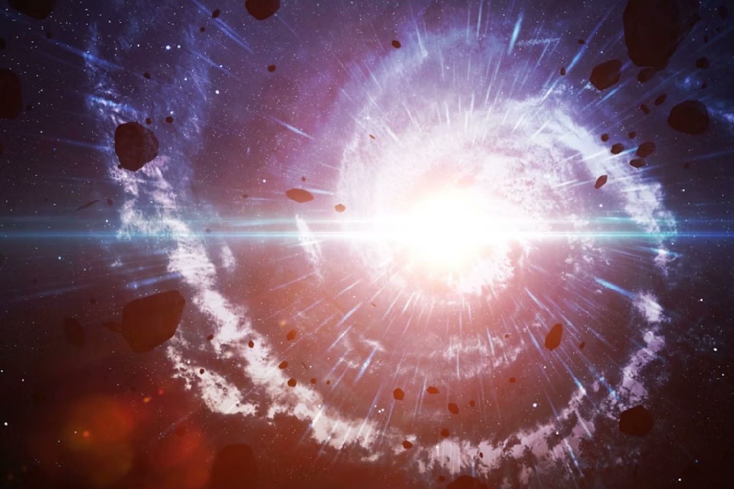 Cientistas podem ter encontrado sinais de matéria escura escondidos em um evento cósmico de 2019