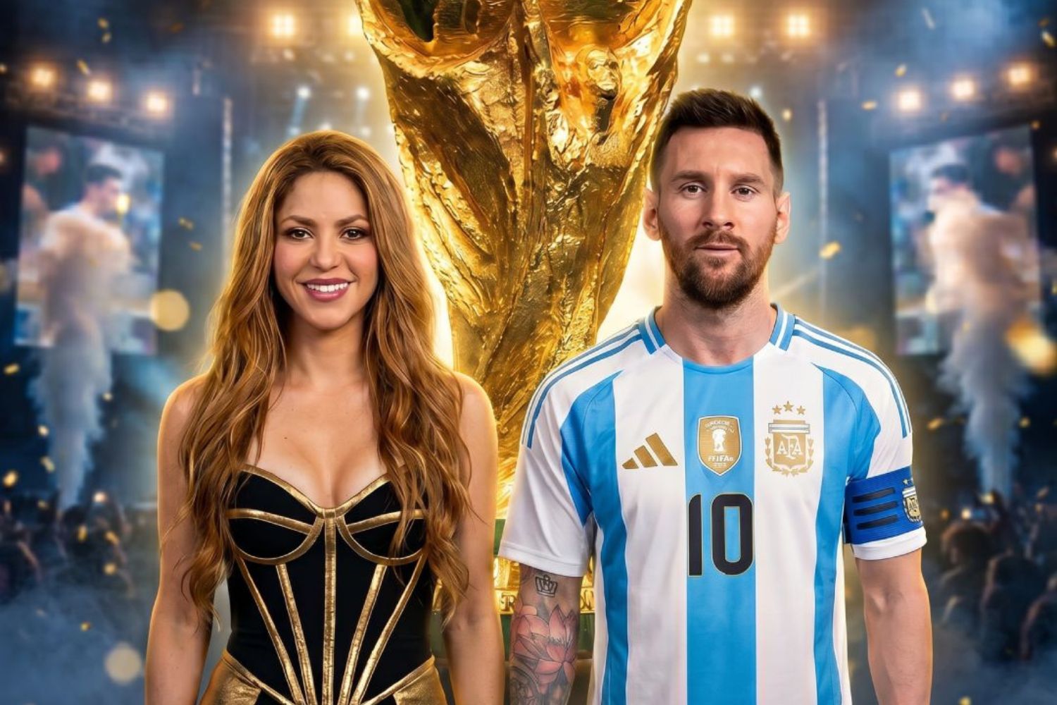 O vídeo da nova música da Copa começou com Messi e bastaram poucos segundos para explodir nas redes