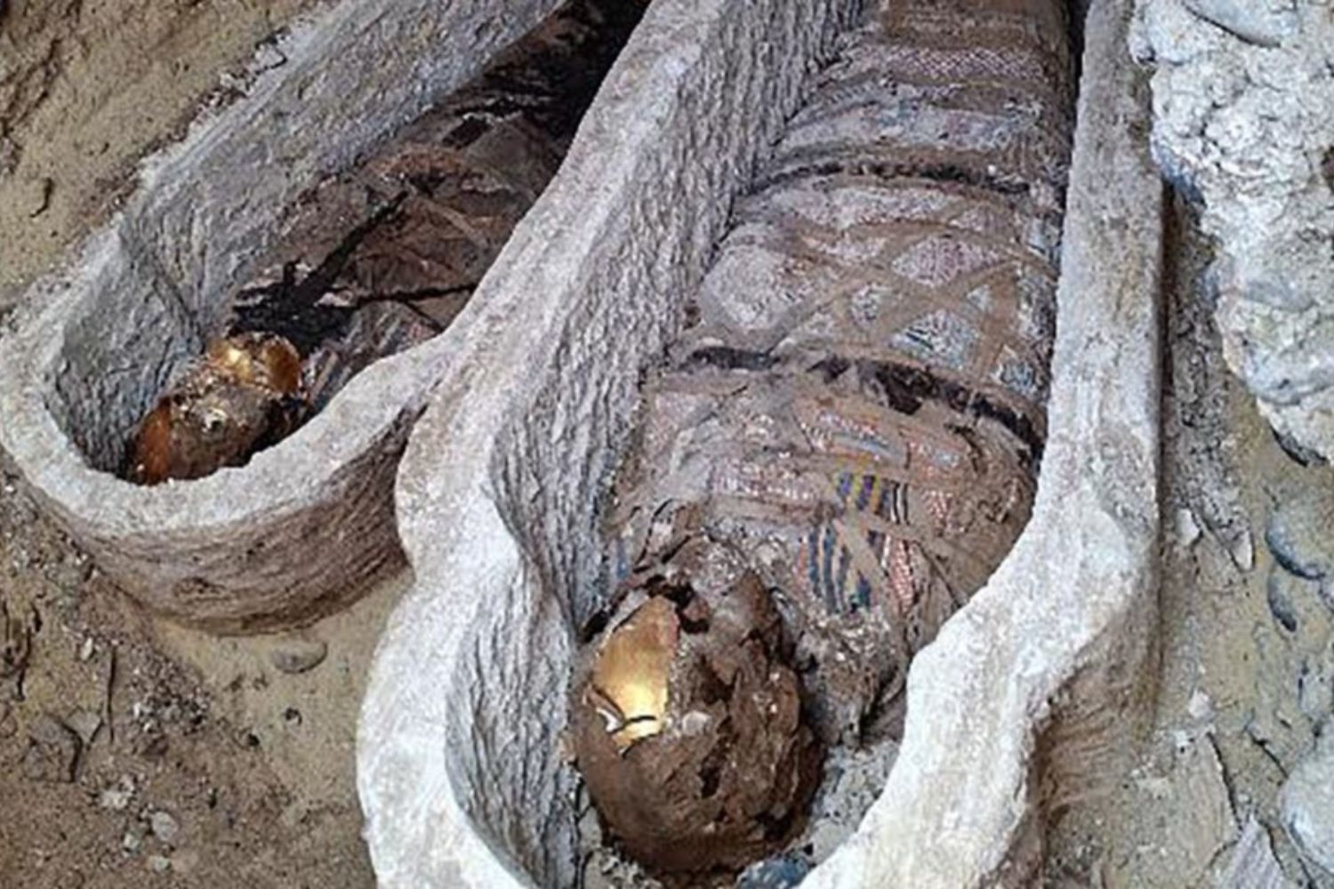 Um detalhe dentro de uma múmia no Egito deixou arqueólogos intrigados
