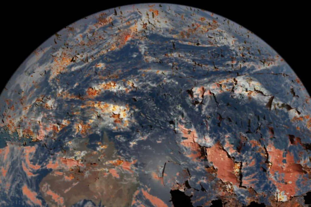 Fratura Sob O Oceano