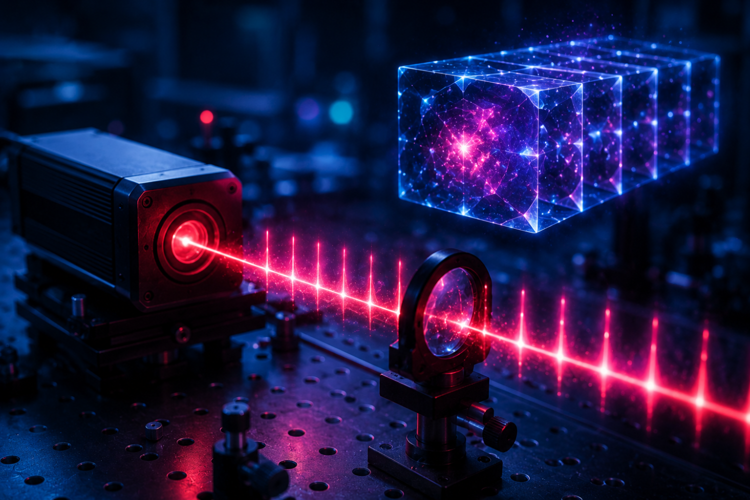 Cientistas Criam Cristais Do Tempo Usando Um Laser Comum E Transformam Uma Ideia Quase Impossível Em Realidade Experimental
